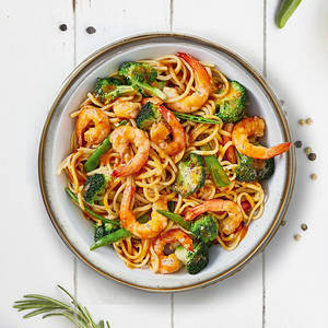 Prawns Chilli Garlic Noodles