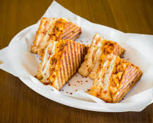 Masala paneer sandwich