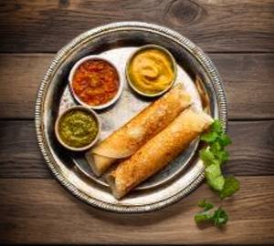 Special butter masala dosa