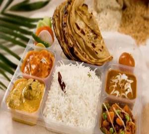 Punjabi Thali with Dessert