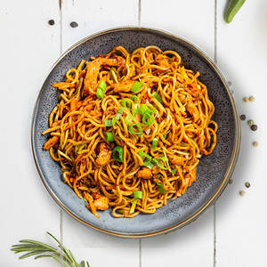 Schezwan Egg Noodles