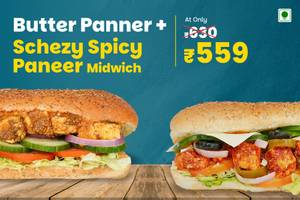 Butter Panner + Schezy Spicy Paneer Midwich