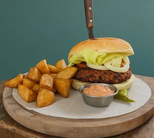 Veg Black Bean Burger