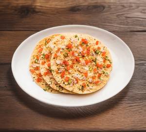 Masala roasted papad