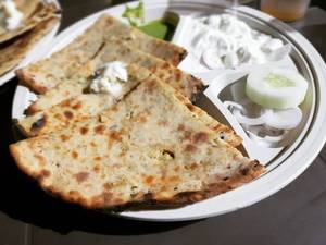Aloo Pyaz Tandoor Paratha