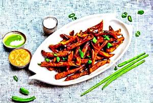 Honey Chilli Potato [Full]