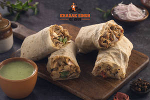 Malai Chicken Tikka Roll