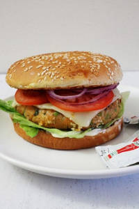 Veg Aloo Tikki Burger