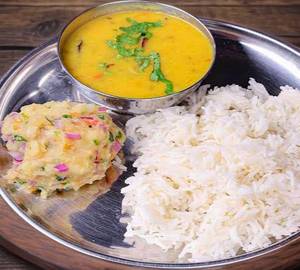 Dal Chawal (Chokha) (Half Plate)