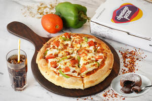 Cheesy meal for 1 (Veg) upto 57% off