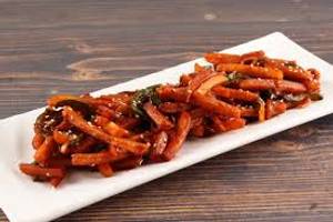 Honey chilli patato