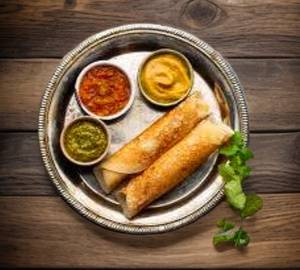 Plain rava dosa