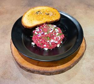 Roasted Beetroot Feta Risotto
