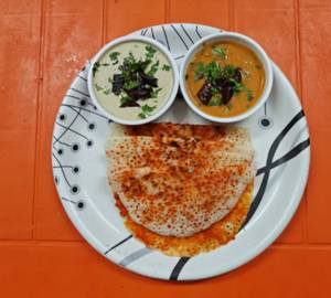 2 Karam Dosa 2 Onion Dosa Chutney