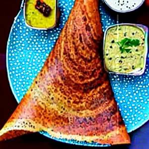 Millet Ghee Onion Dosa