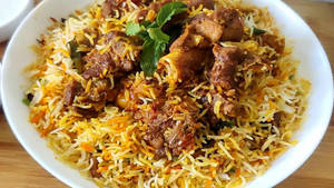 Mutton Dum Pukat Biryani