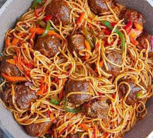 Manchurian with Noodles