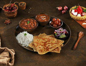Dilli Rajma Thali Meal