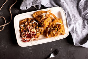 2 Pc Samosa Chaat