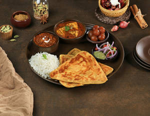 Paneer Tikka Masala Veg Thali