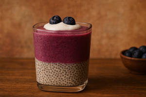 Passion Fruit Chia Pudding [Glass Jar]