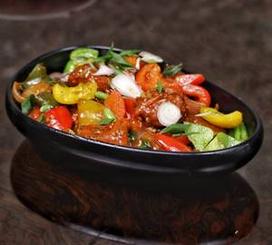 Chicken Chilli Dry Boneless [10 Pieces]