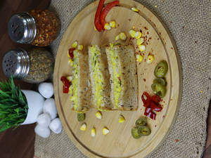 Cheese Corn Jalapeno Sandwich