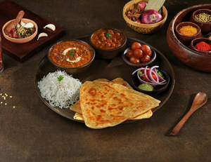 Dal Makhani Punjabi Thali