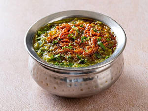 Palak Khichdi Tadka