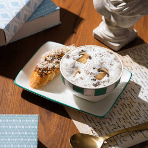 Wild Mushroom Cappuccino Soup