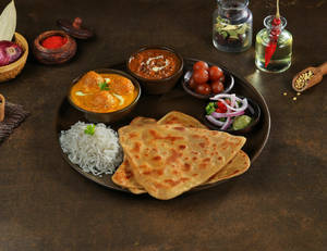 Malai Kofta Veg Thali