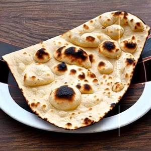 Tandoor roti cheese