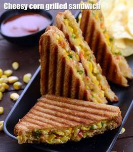 Veg Corn Sandwich (Wholewheat Bread)