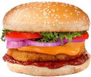 Schezwan burger