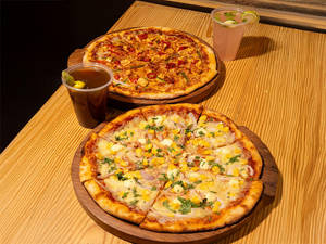 Desi Pizza Party For 2