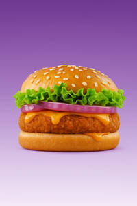 Spicy Veg Burger