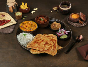 Mughlai Chicken Thali
