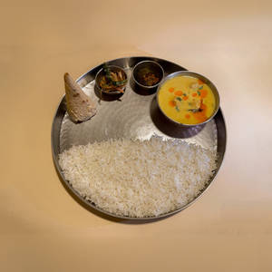 Jodhpuri Kadi Pakodi Chawal