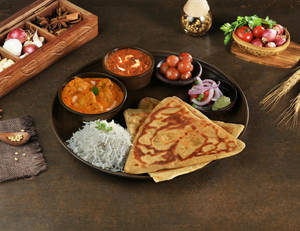 Butter Chicken Punjabi Thali