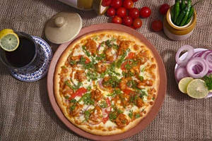 Kadhai Chicken Punjabi Pizza