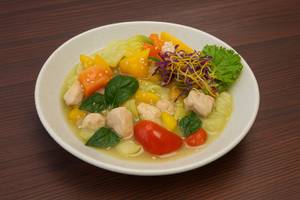Chicken Pan Fried Noodles