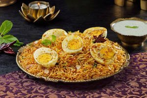 Shahi Egg Dum Biryani