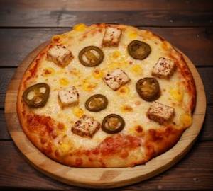Jain Jalepeno & Paneer Pizza