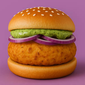 Bombay Fusion Burger (new)