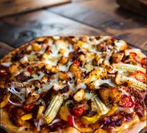 Veg Baby Corn Pizza [8 Inches]