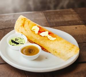 Masala Dosa With Butter