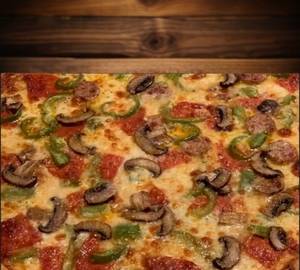 Spicy Mushroom Cheese Pizza [8 Inches]
