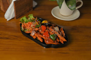 Honey Chilli Potato