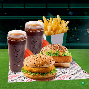 Festive Veggie Zinger Duo Meal