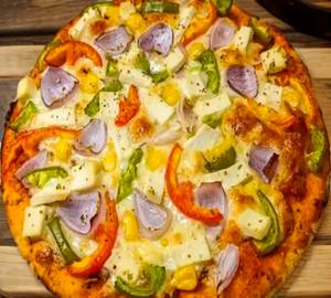 Red Paprika Sweet Corn Paneer Veg Cheese Pizza [8 Inches]